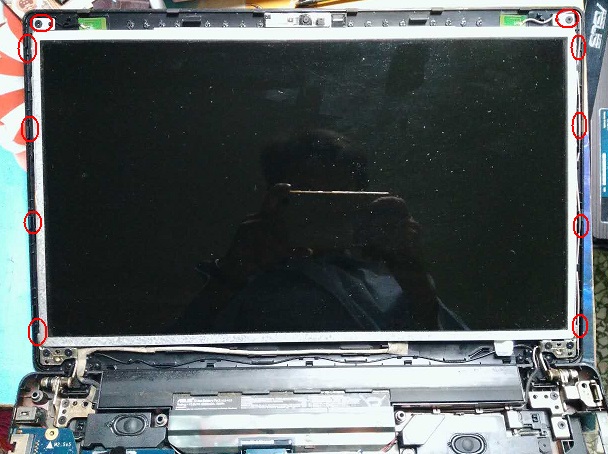华硕ASUS X35B笔记本电脑（主板和显示屏）拆机方法图解 第11张